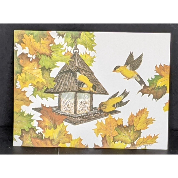 Wild Bird Notecards Blank LOT OF 13 Some Duplicates 4.25 x 5.5" White Envelopes - Picture 6 of 11